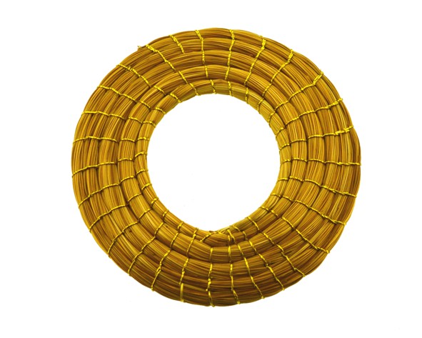 Argola capim dourado - 4.5 cm (un) CD-23